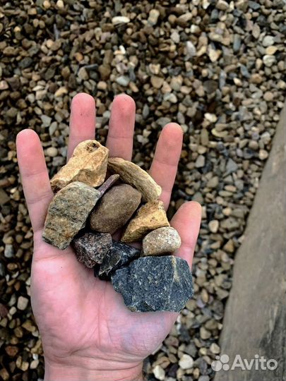 Щебень гравийный в наличии