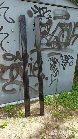 Накладки на пороги skoda octavia a4