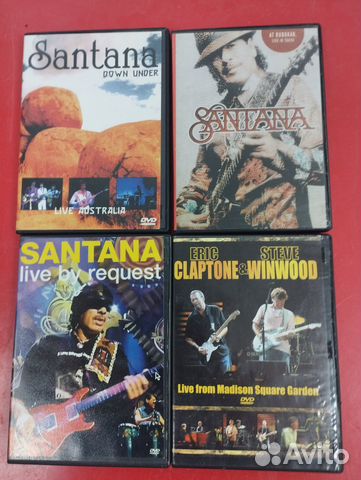 Santana eric clapton музыка на DVD
