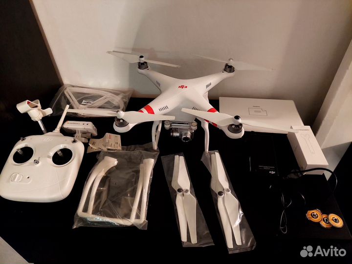 Квадрокоптер dji phantom 2 vision +