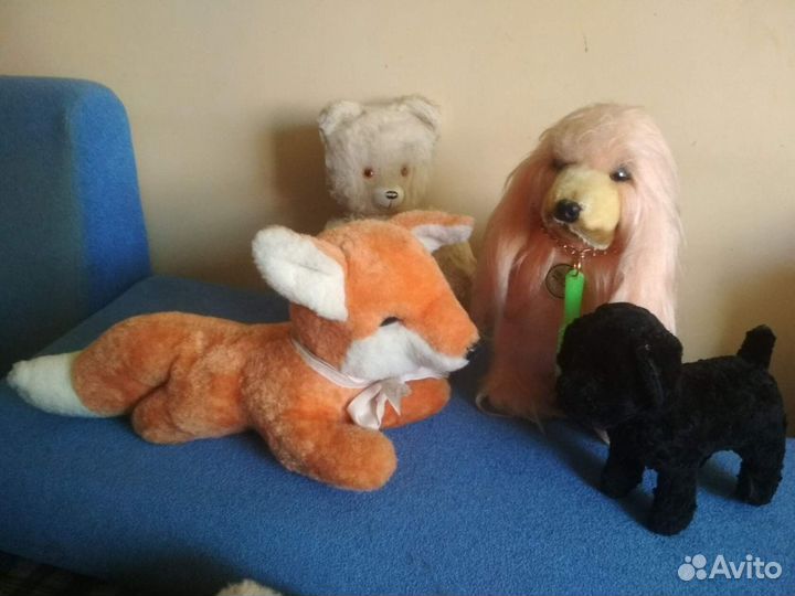 Кукла / СССР /мишка собака лиса ГДР