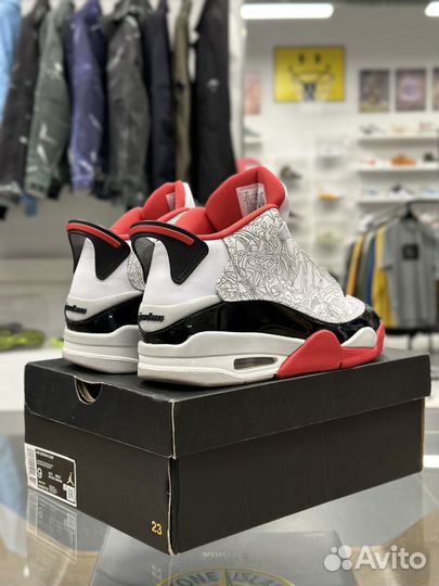 Air Jordan Dub Zero Fire Red Оригинал