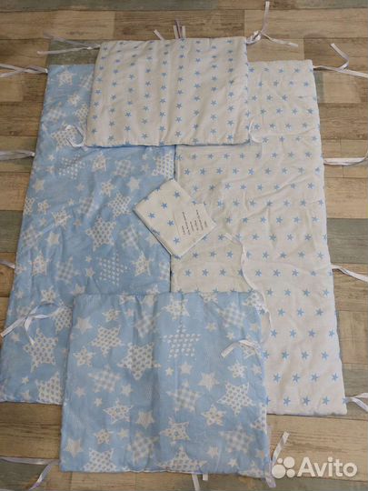 Бортики в детскую кроватку новые