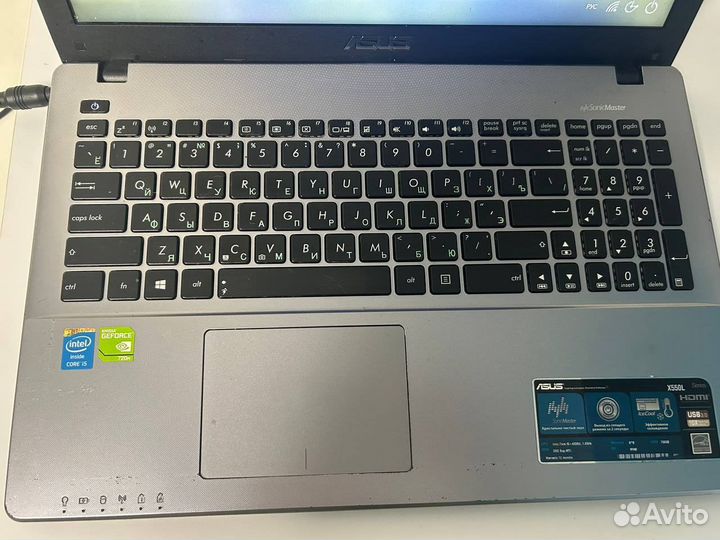 Ноутбук Asus x550l