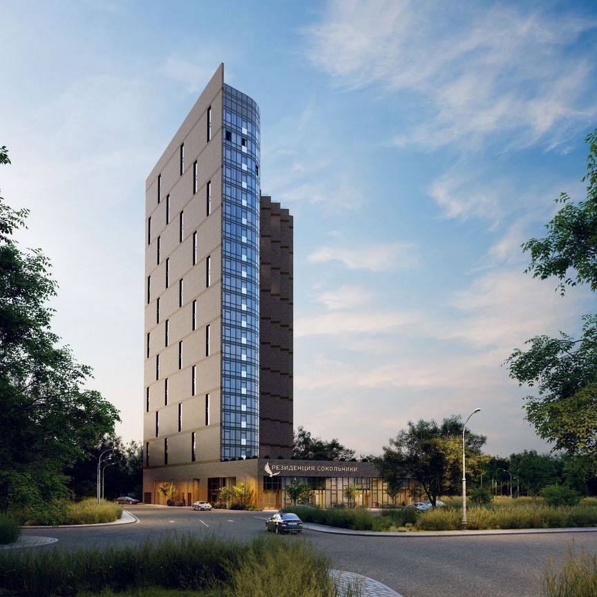 3-к. апартаменты, 89,1 м², 21/21 эт.