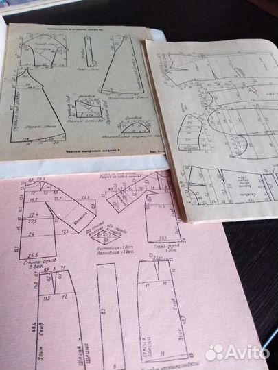 Журналы мод(3 шт) советской эпохи