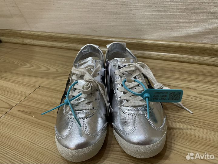 Onitsuka tiger mexico 66 серебряные