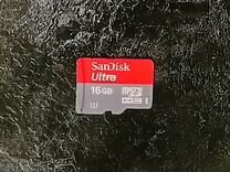 Карта памяти SanDisk Ultra 16GB. Ори�гинал