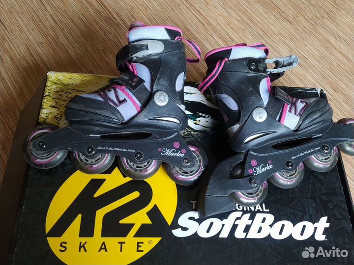 Роликовые коньки детские раздвижные