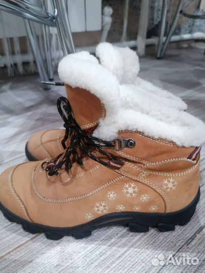 Ботинки женские зимние натуралка