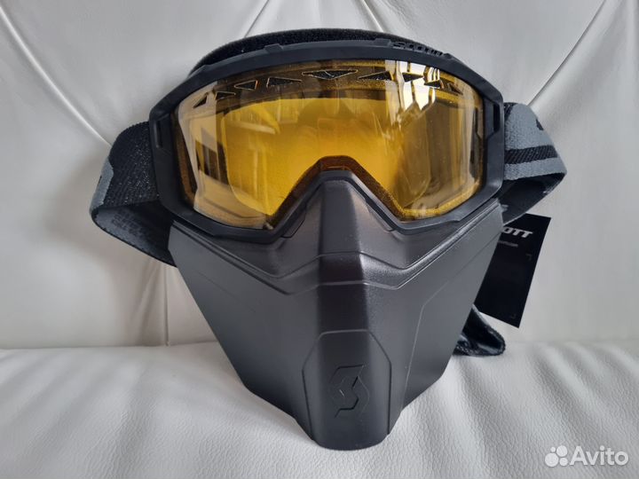 Очки зимние Scott Primal Safari Facemask желтая