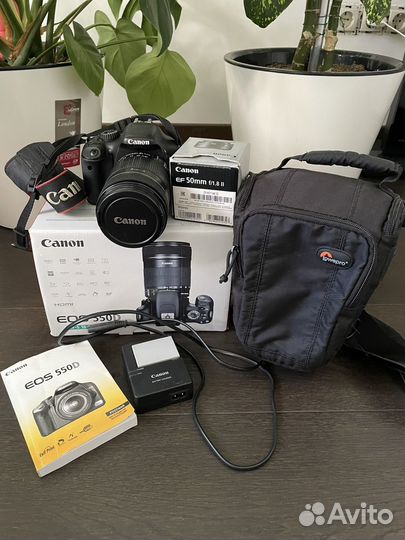 Фотоаппарат canon 550d