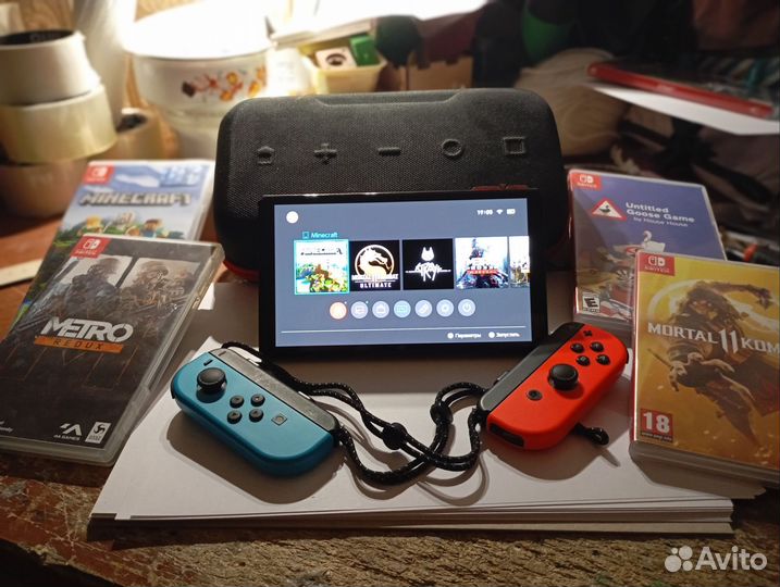 Nintendo switch oled 64 гб