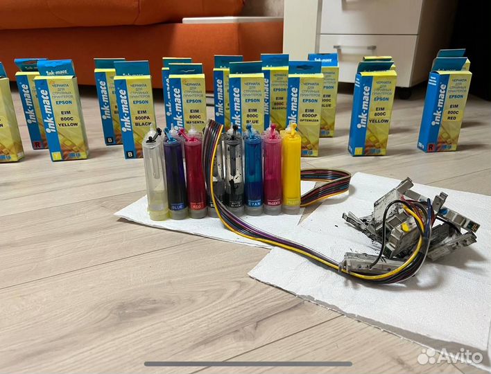 Снпч и чернила Ink-mate (для epson)