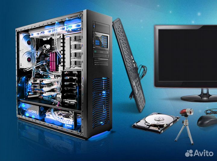 Компьютеры, ноутбуки, моноблоки, мониторы