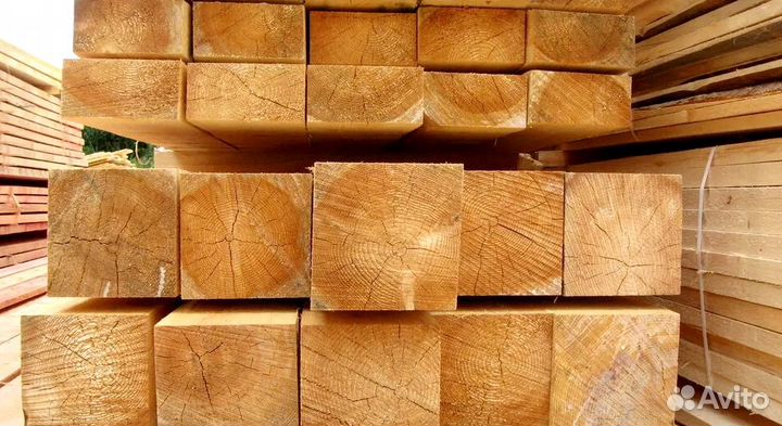 Брус обрезной пиломатериалы опт