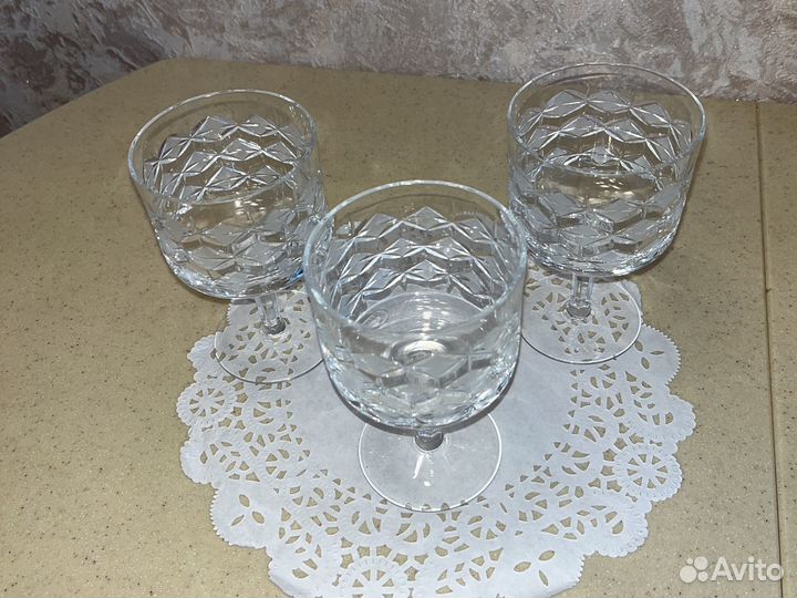 Хрустальные бокалы СССР