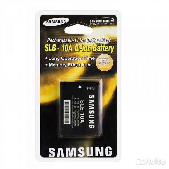Аккумулятор SLB-10A (SBC-10A) для Samsung