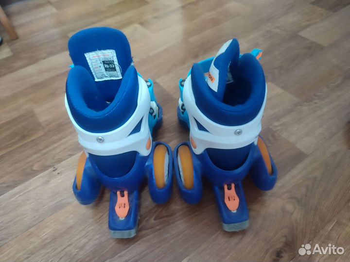 Роликовые коньки детские раздвижные