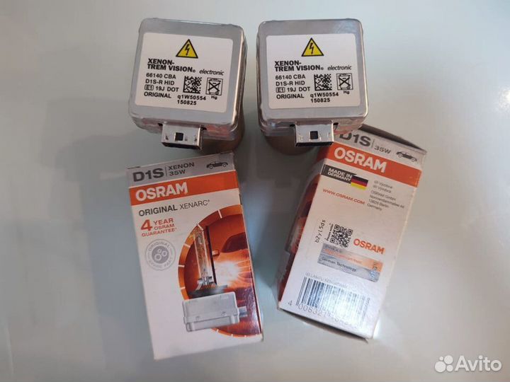 Ксеноновые лампы Osram D1S 35W
