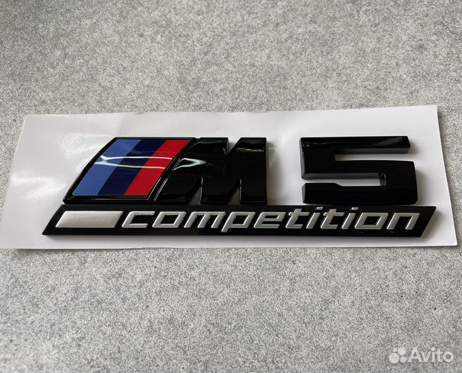 Шильдик BMW М5 компетишн шильдик M5 competition