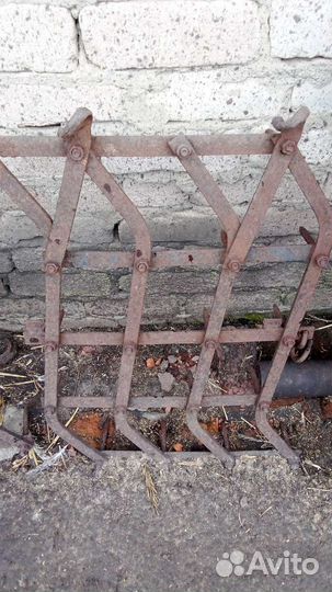 Бороны зубовые конные