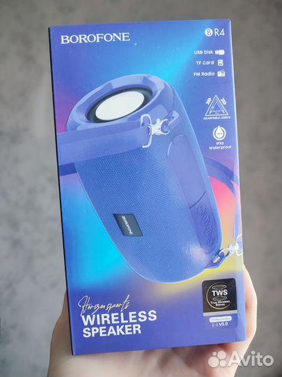 Портативная колонка Borofone BR4 Bluetooth