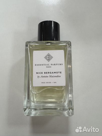 Парфюмерная вода essential nice bergamot