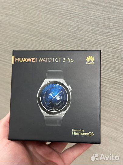 Смарт часы huawei watch gt 3 pro titanium