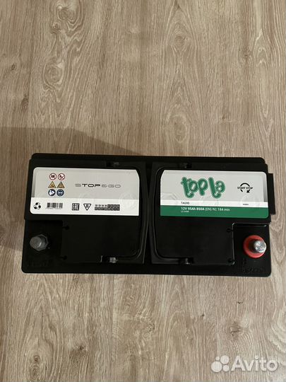 Аккумулятор agm topla