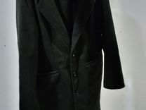 Пальто мужское чёрное