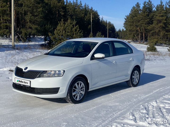 Skoda Rapid 1.6 МТ, 2019, 74 000 км