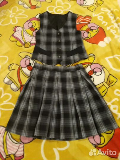 Школьная форма, костюм для девочки