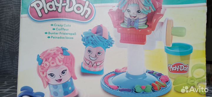 Набор для лепки PlayDoh (парикмахерская)