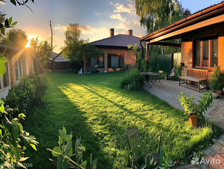 Рулонный газон в наличии под ключ