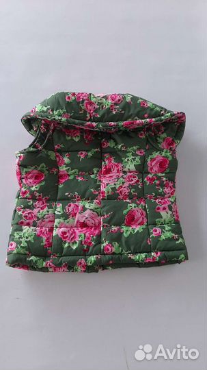 Безрукавка жилет для девочки faberlic р.104 Новая