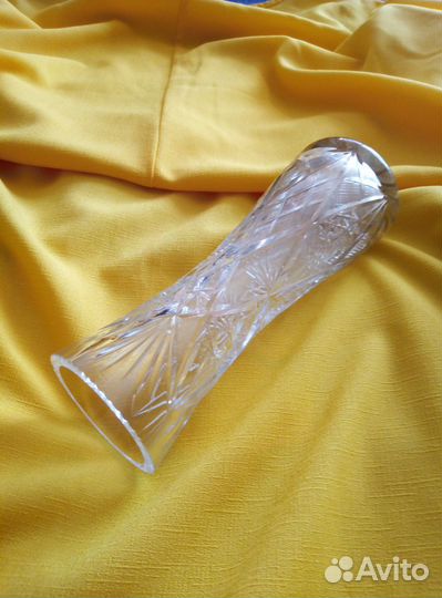 Хрустальная, вазочка СССР для цветочков