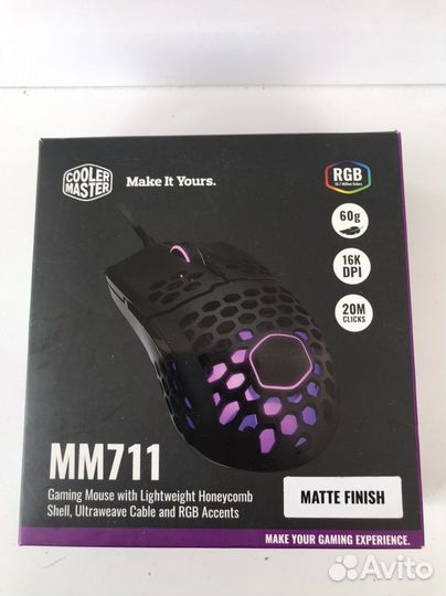 Игровая мышь coolermaster mm711