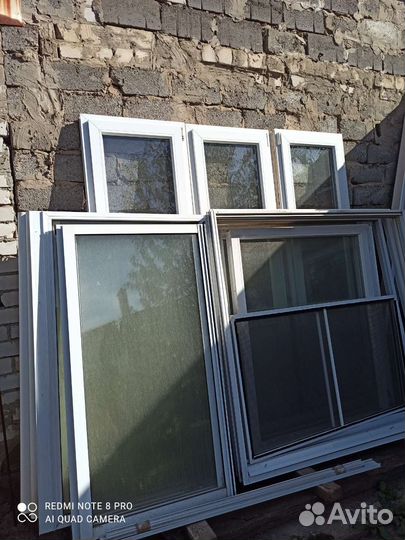Окна пластиковые бу