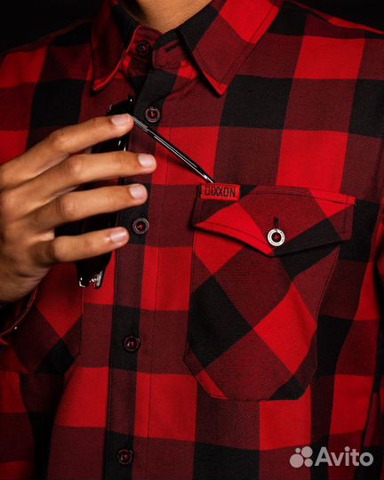 Рубашка redrum 10YR flannel США ориг