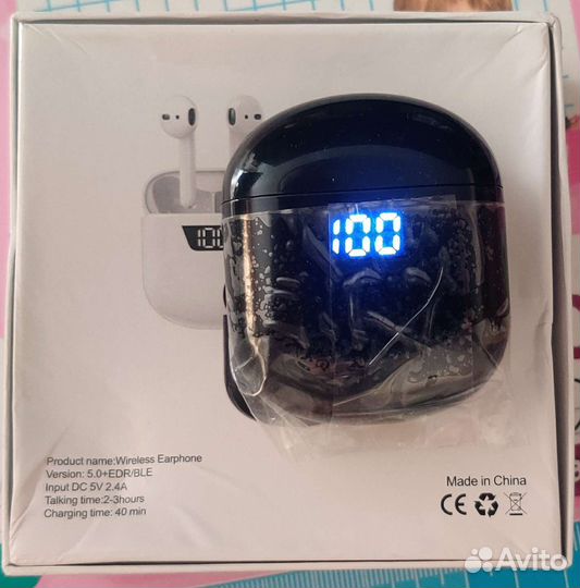 Bluetooth стерео гарнитура (новая)