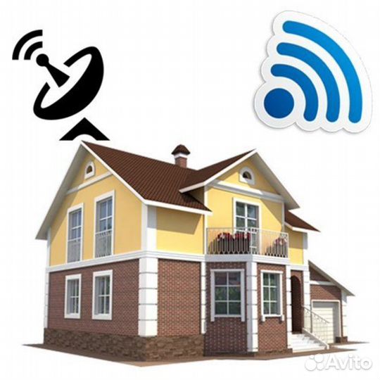 Безлимитный интернет в частный дом /ферму / 4G LTE