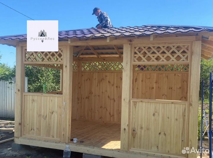 Беседка от завода