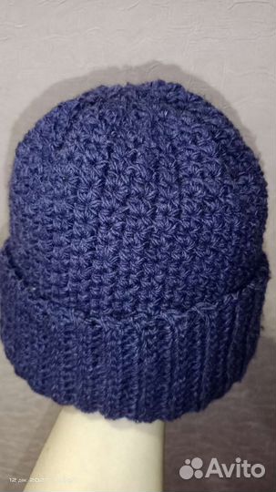 Шапка женская вязаная