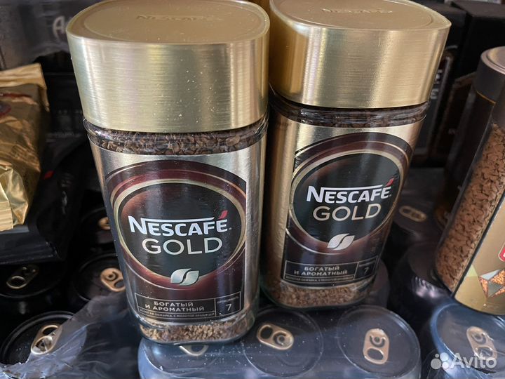 Nescafe Gold, Jacobs 190 гр