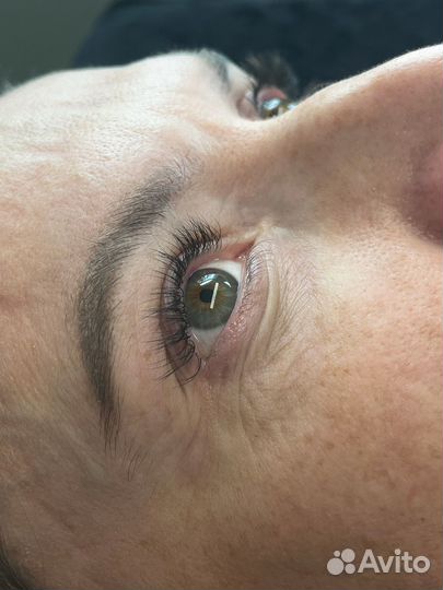 Наращивание ресниц модель