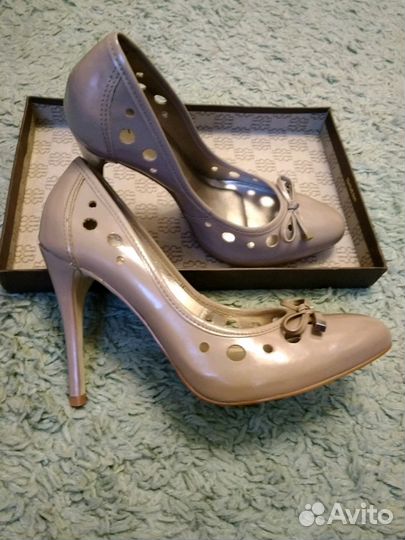 Туфли новые натуральный лак