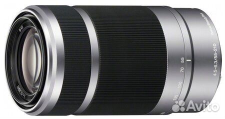 Sony E 55-210mm f/4.5-6.3 E (SEL-55210) Silver