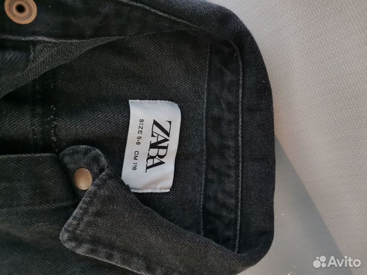 Джинсовая рубашка Zara