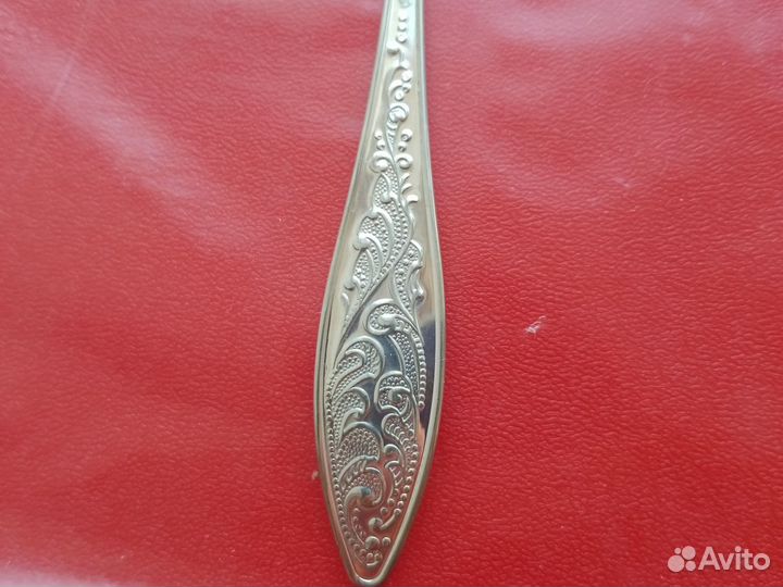 Отличный подарок Новая серебряная вилка 925 пробы